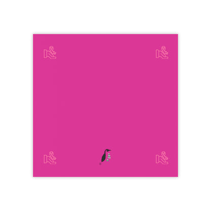 Post-it® Note Pads: Fight Cancer Pink