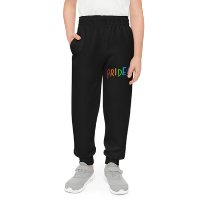 Youth Joggers: LGBTQ Pride Black