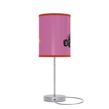 Lamp on a Stand, US|CA plug: Racing Lite Pink