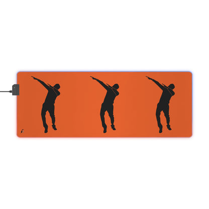 LED Gaming Mouse Pad: Dance Orange