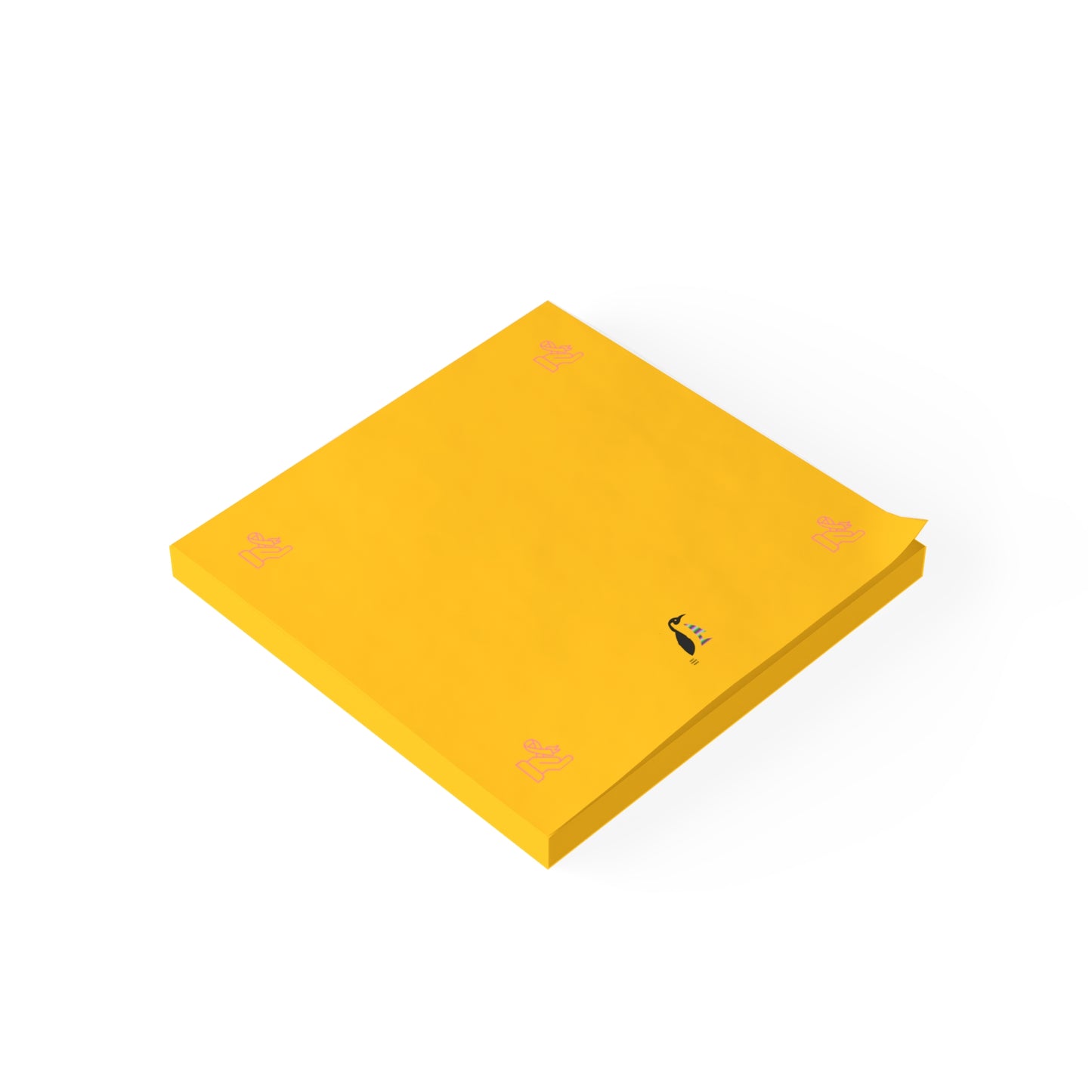 Post-it® Note Pads: Fight Cancer Yellow