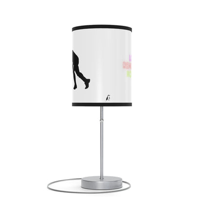 Lamp on a Stand, US|CA plug: Hockey White