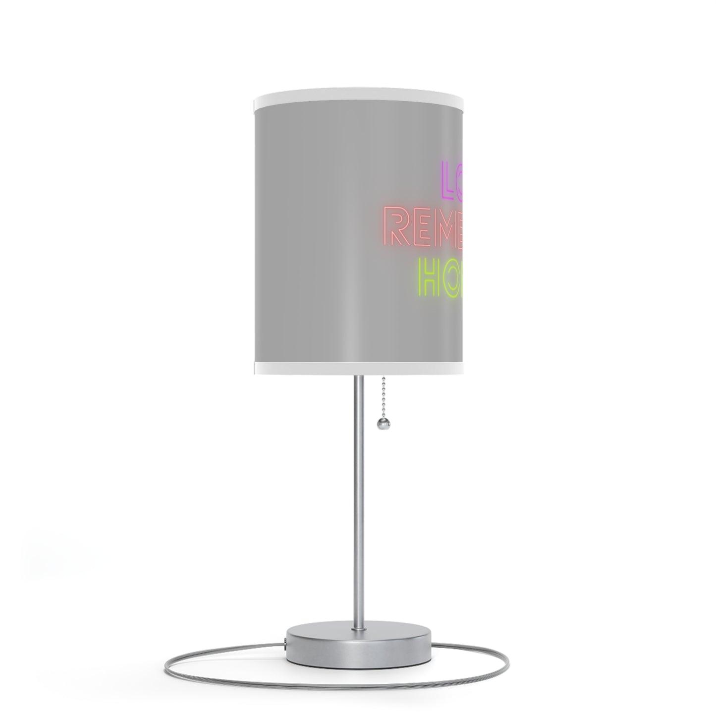 Lamp on a Stand, US|CA plug: Lost Remember Honor Lite Grey