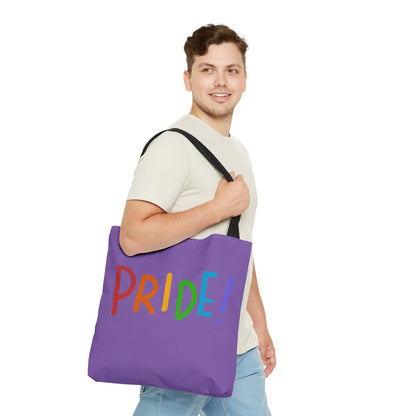 Tote Bag: LGBTQ Pride Lite Purple