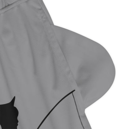 Basketball Rib Shorts: Fishing Grey