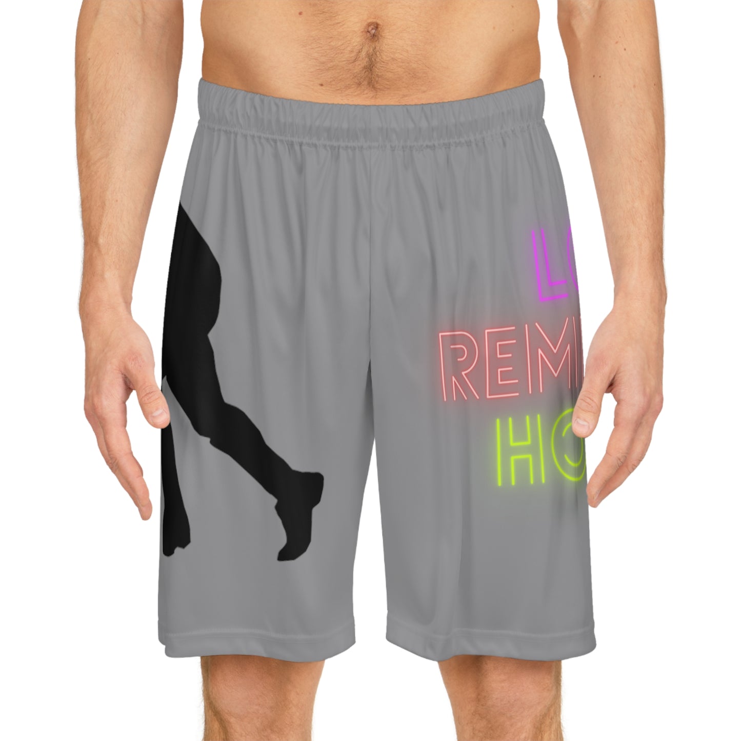 Basketball Shorts: Hockey Grey