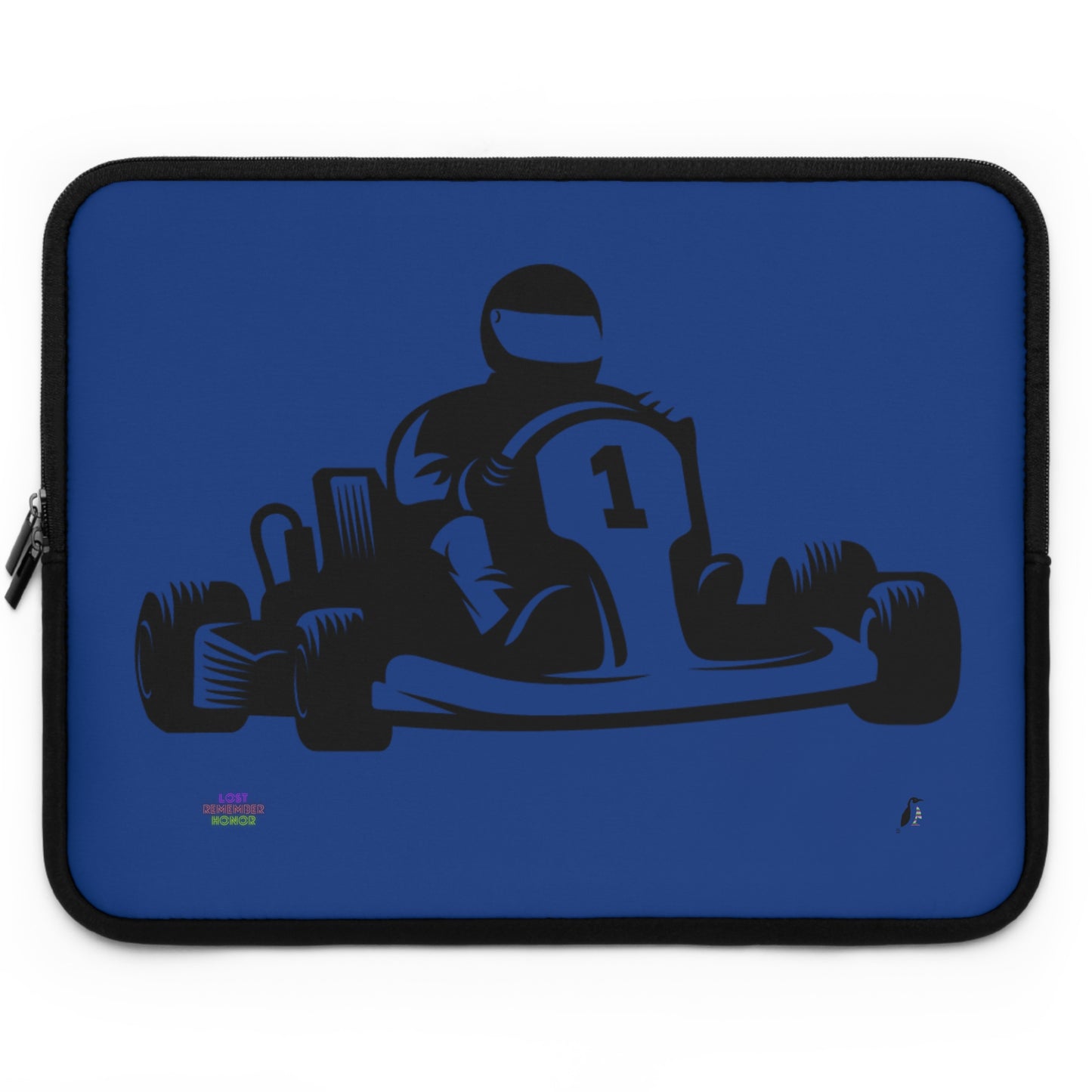 Laptop Sleeve: Racing Dark Blue