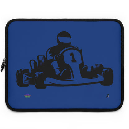 Laptop Sleeve: Racing Dark Blue