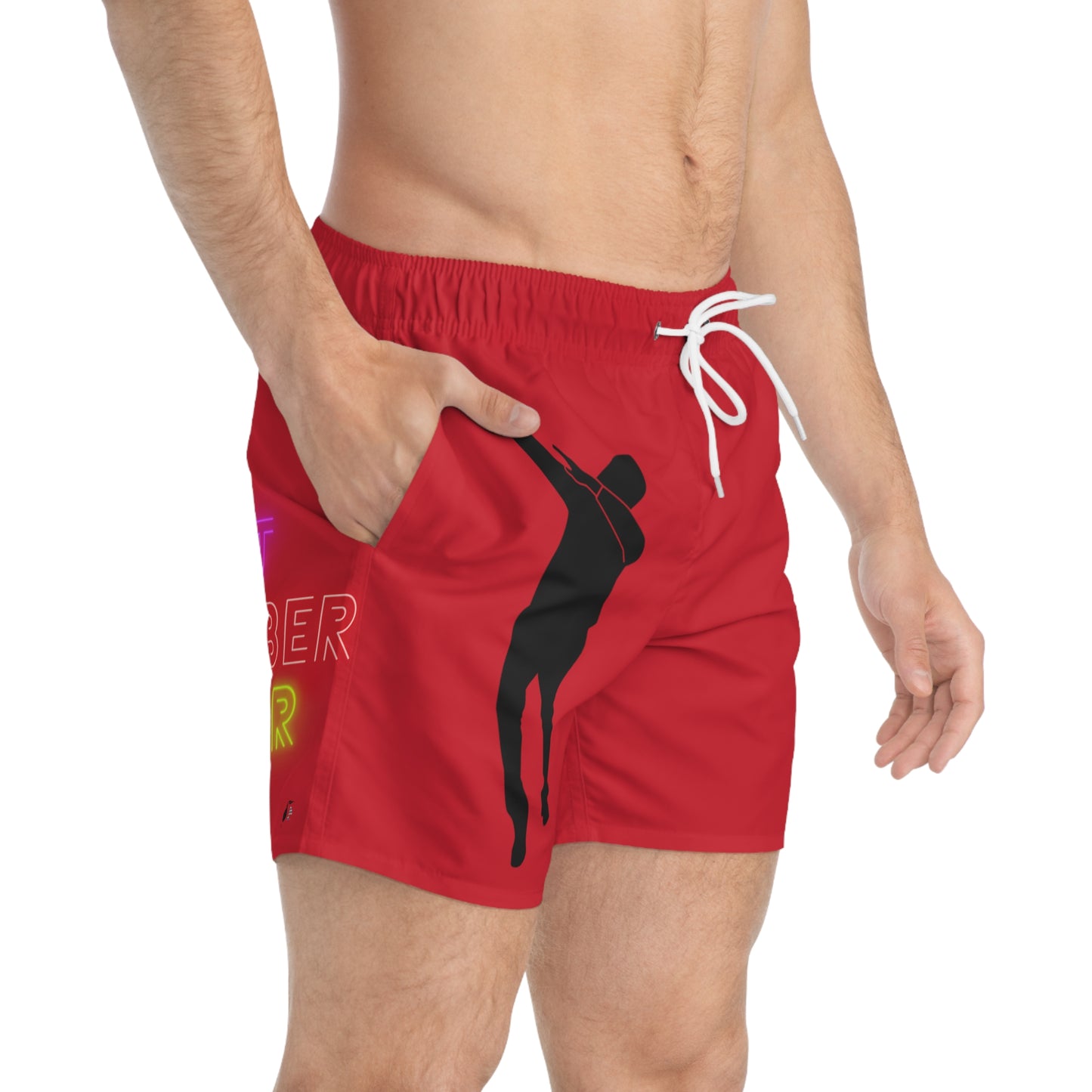 Swim Trunks: Dance Dark Red