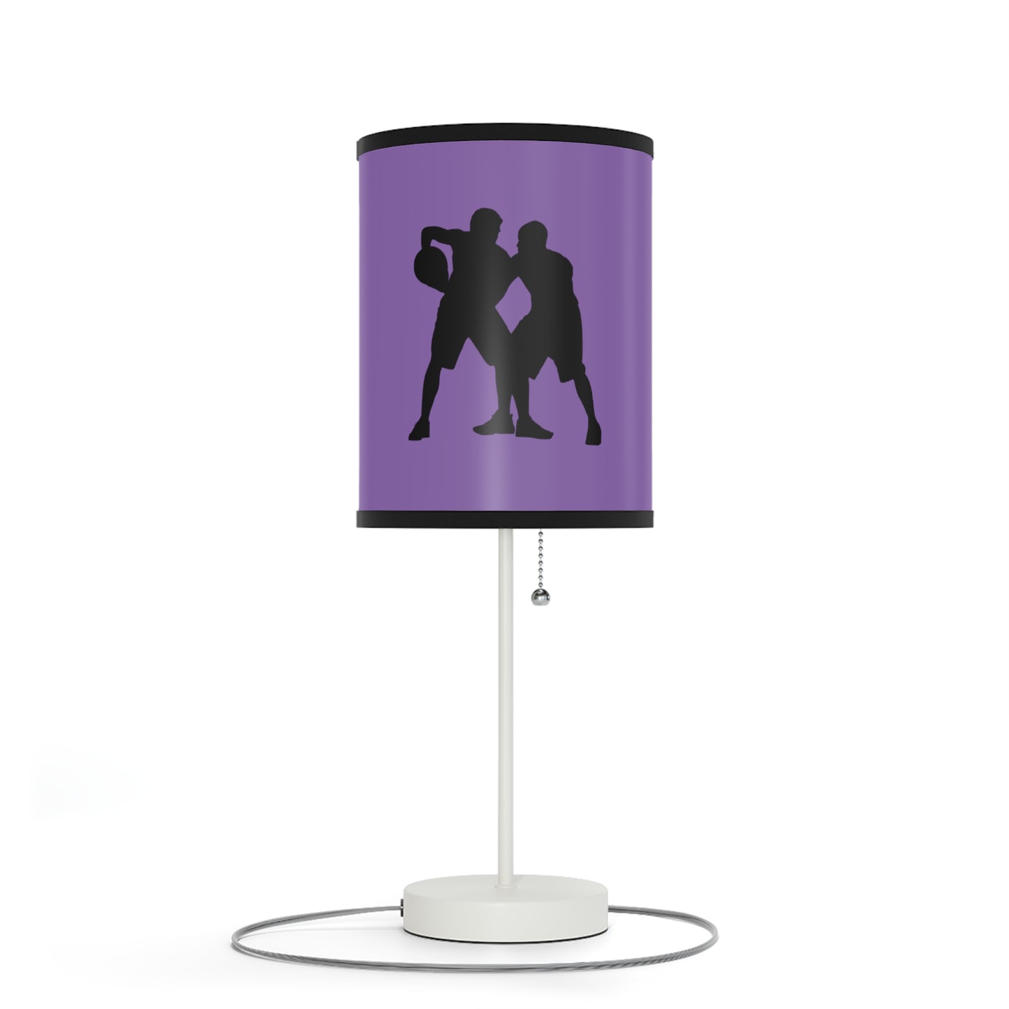 Lamp on a Stand, US|CA plug: Basketball Lite Purple