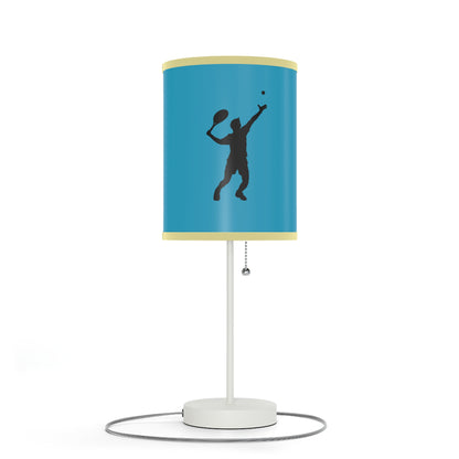 Lamp on a Stand, US|CA plug: Tennis Turquoise