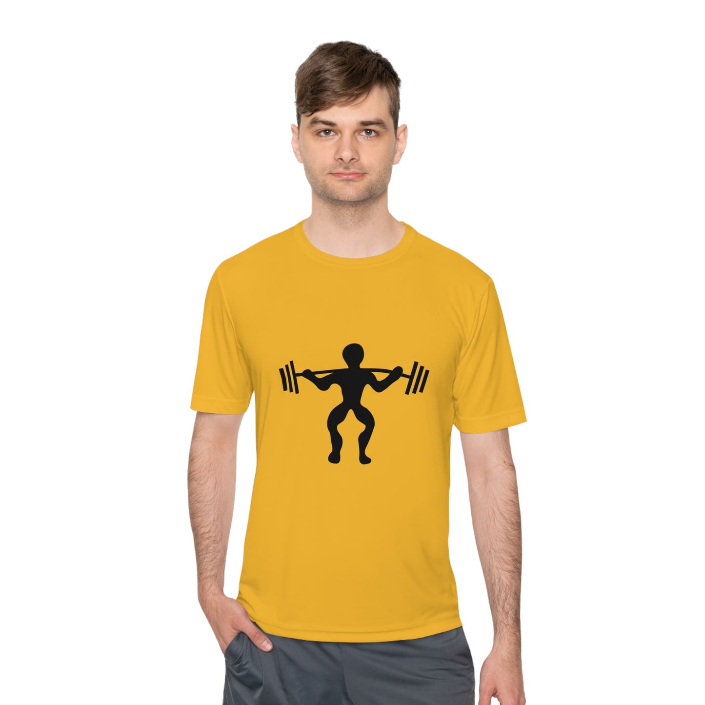 Moisture Wicking Tee: Weightlifting #1