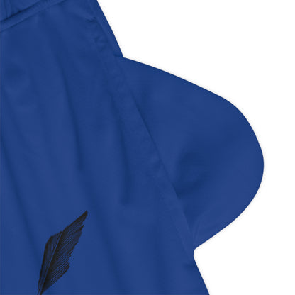 Basketball Rib Shorts: Writing Dark Blue