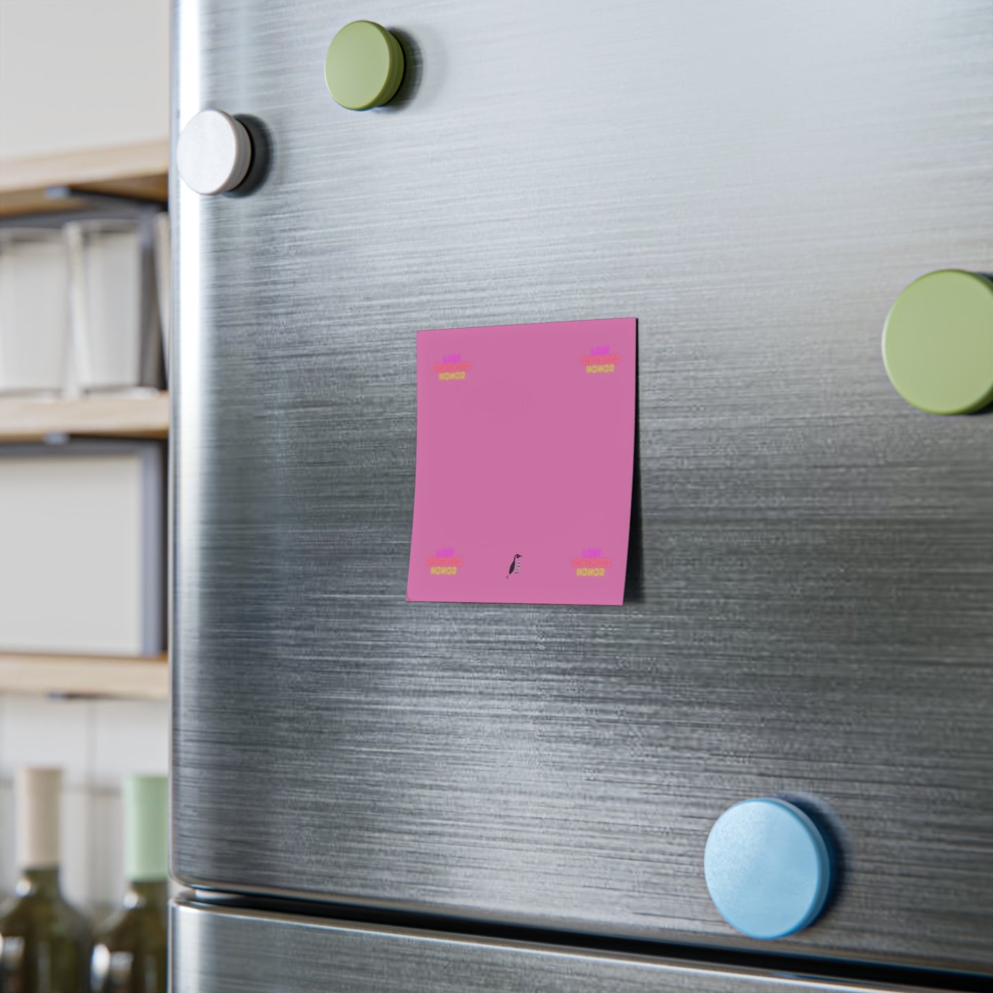 Post-it® Note Pads: Lost Remember Honor Lite Pink