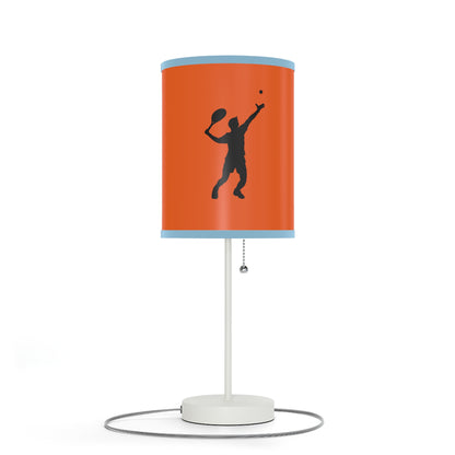 Lamp on a Stand, US|CA plug: Tennis Orange