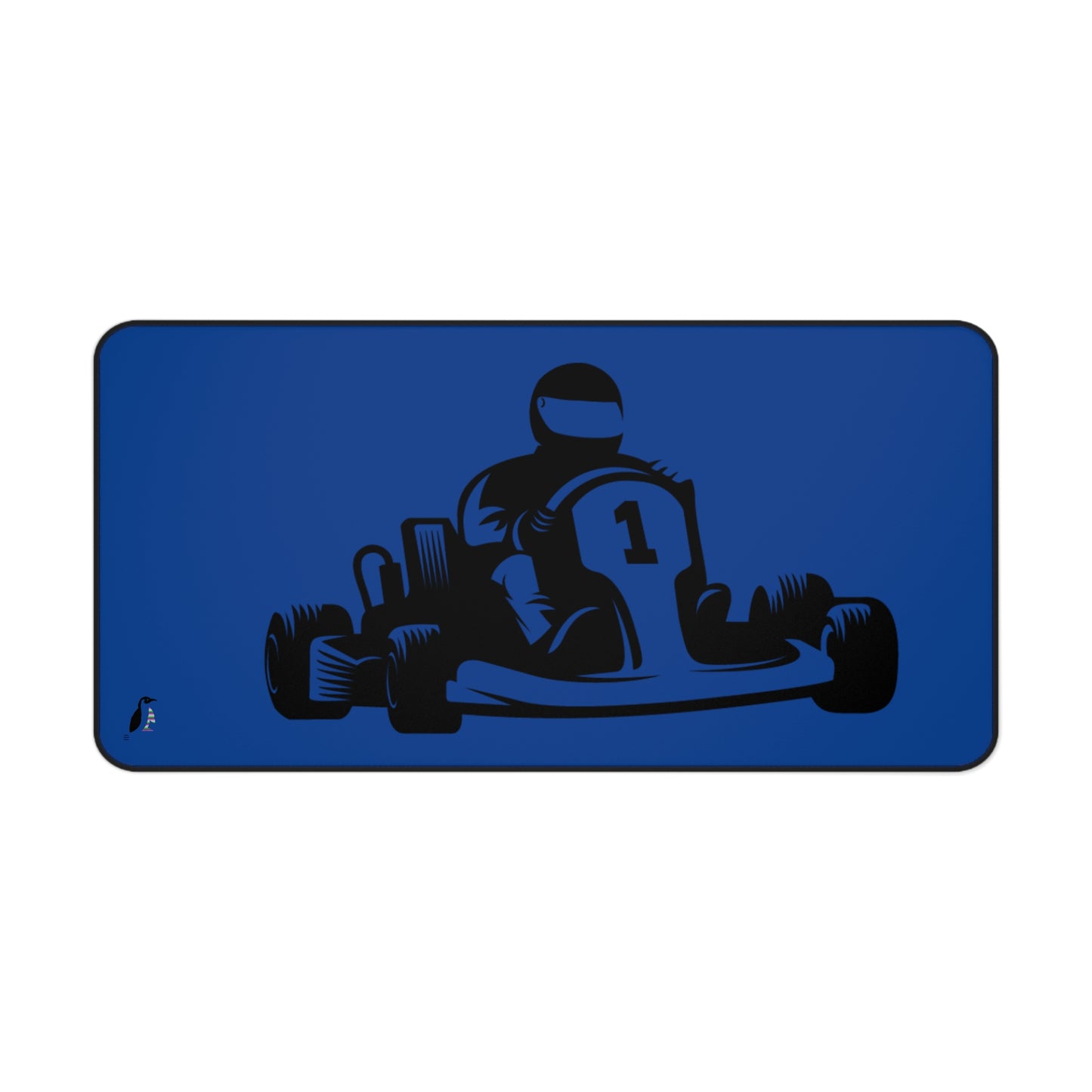 Desk Mat: Racing Dark Blue