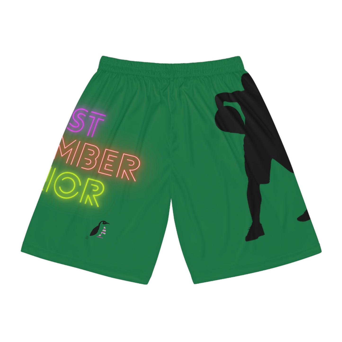 Basketball Shorts: Basketball Dark Green 