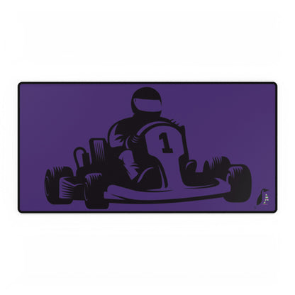 Desk Mats: Racing Purple