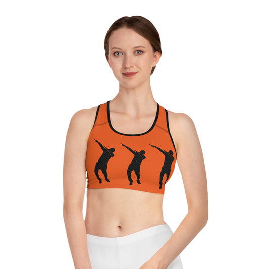 Sports Bra: Dance Orange