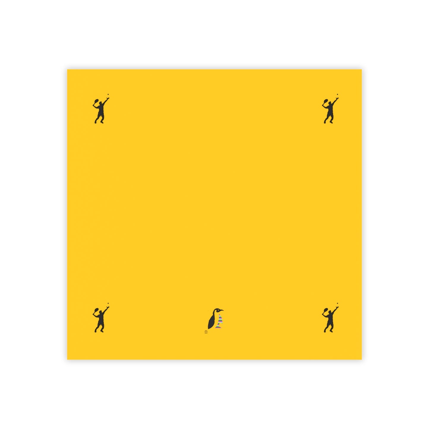 Post-it® Note Pads: Tennis Yellow