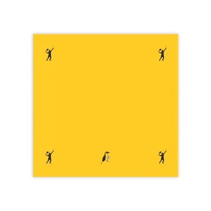 Post-it® Note Pads: Tennis Yellow