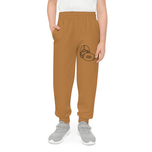 Youth Joggers: Football Lite Brown