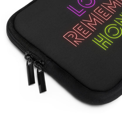 Laptop Sleeve: Lost Remember Honor Black