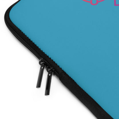 Laptop Sleeve: Music Turquoise