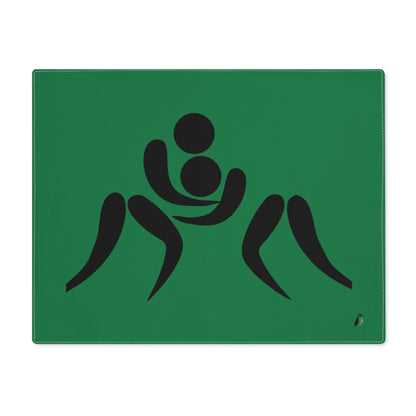 Placemat, 1pc: Wrestling Dark Green