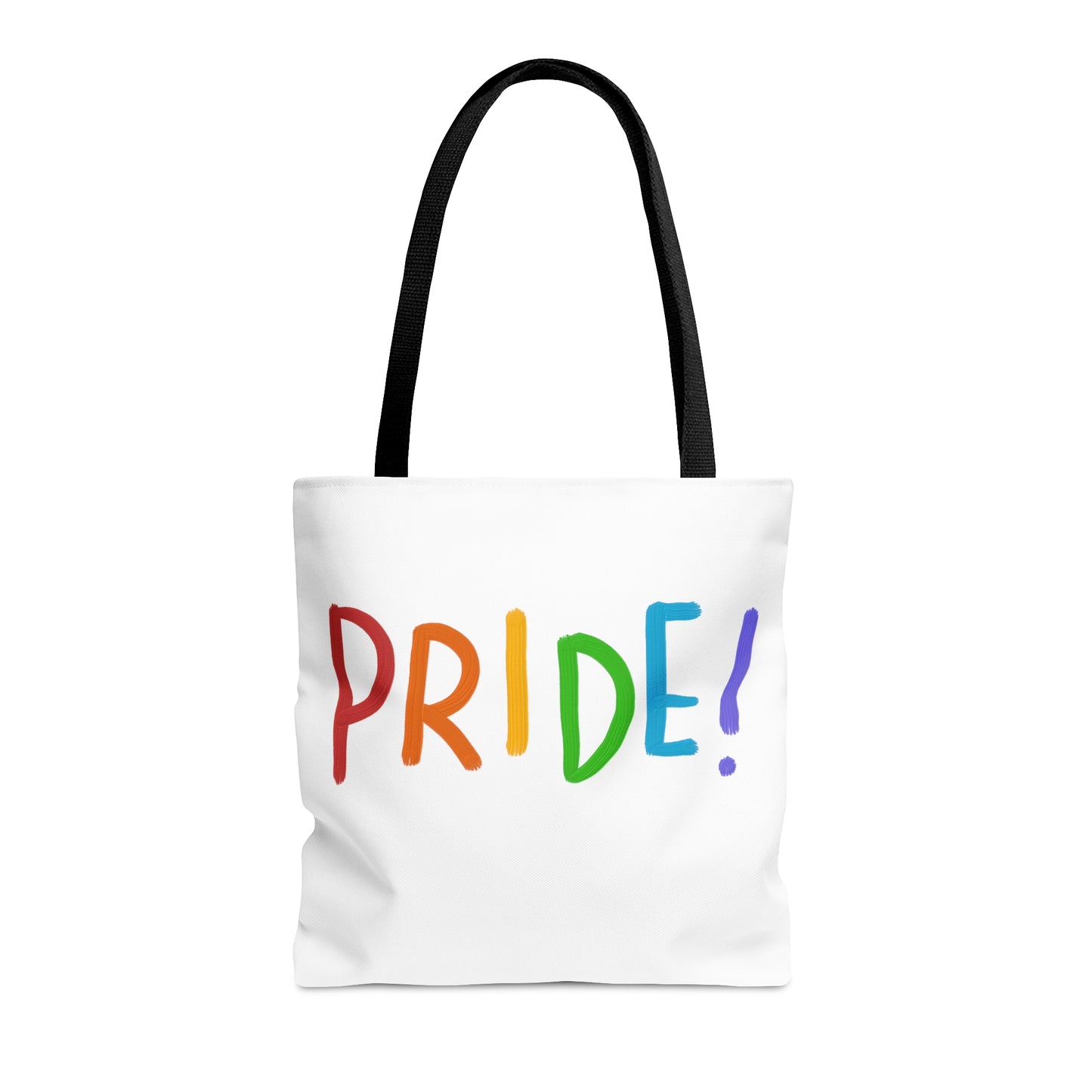 Tote Bag: LGBTQ Pride White