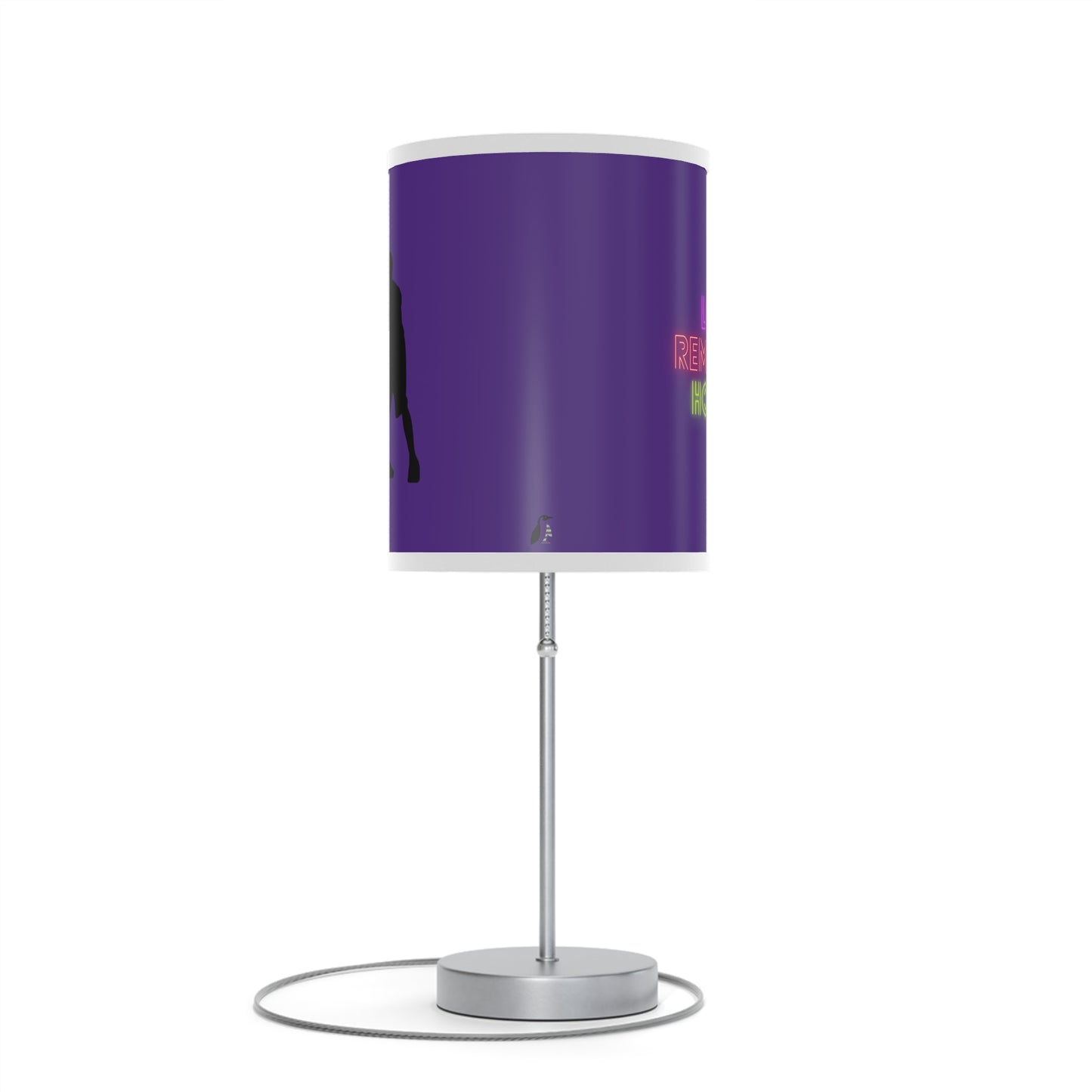 Lamp on a Stand, US|CA plug: Basketball Purple