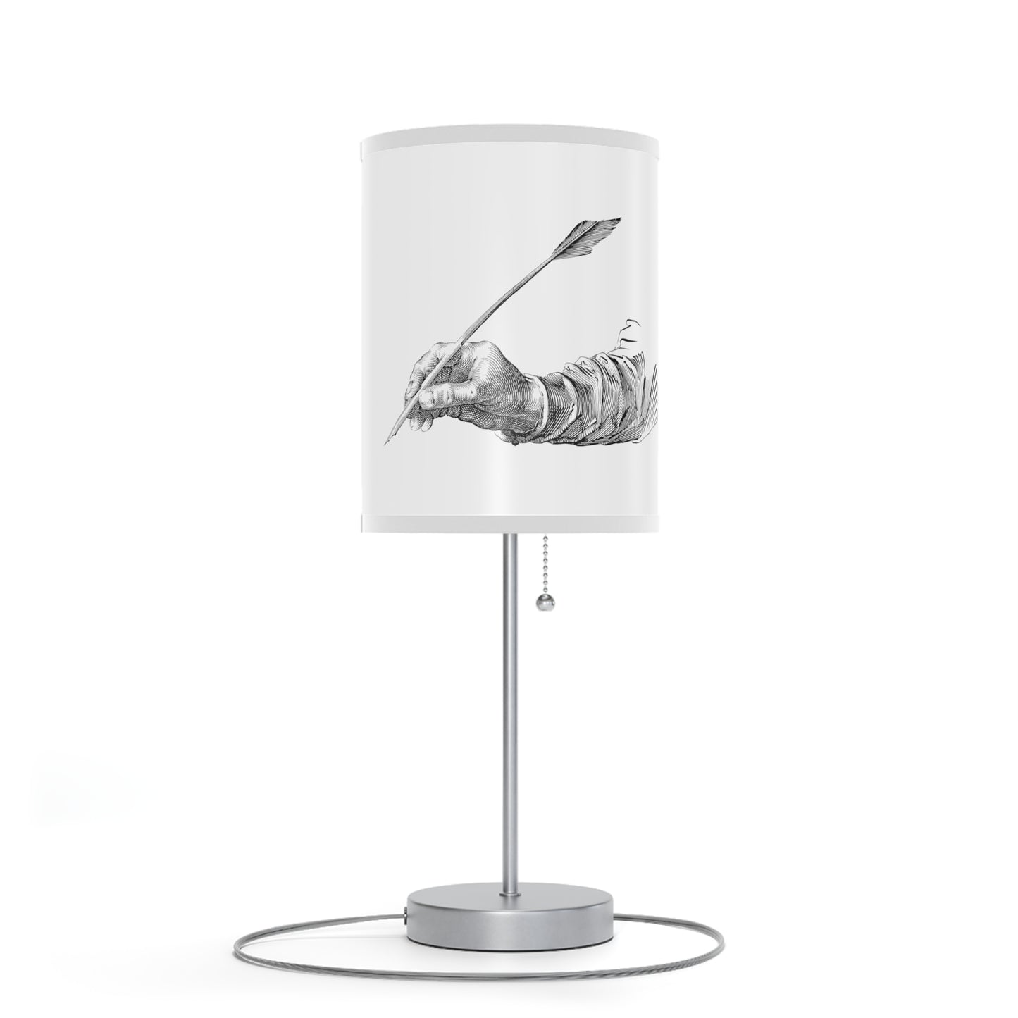 Lamp sa isang Stand, US|CA plug: Writing White 