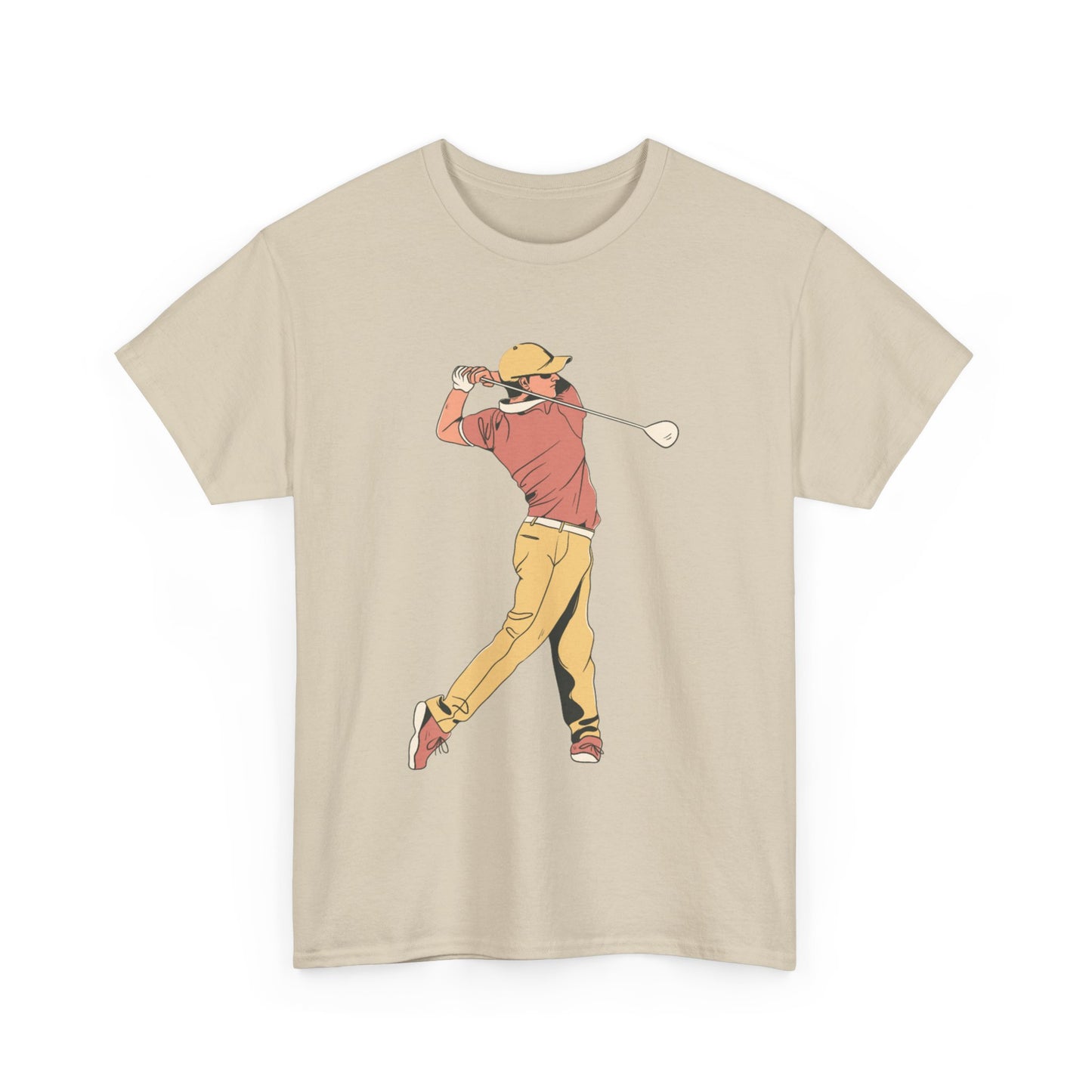 Heavy Cotton Tee: Golf #1