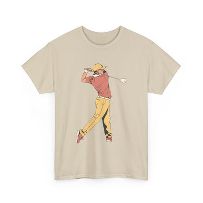 Heavy Cotton Tee: Golf #1