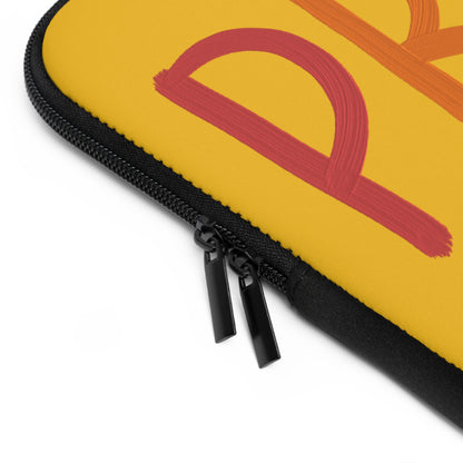 Laptop Sleeve: LGBTQ Pride Yellow