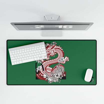 Desk Mats: Dragons Dark Green