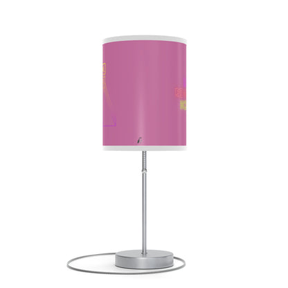 Lamp on a Stand, US|CA plug: Bowling Lite Pink