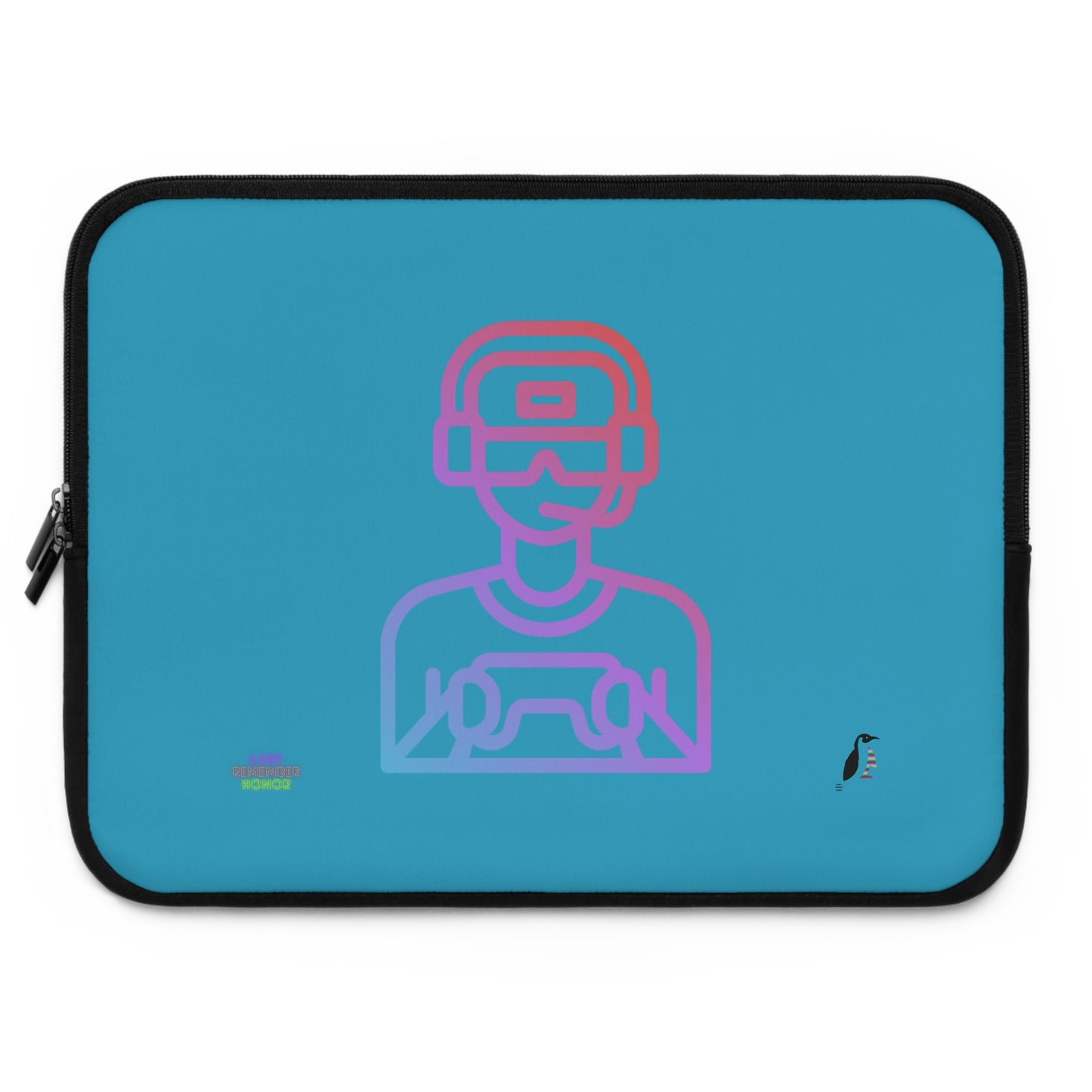 Laptop Sleeve: Gaming Turquoise