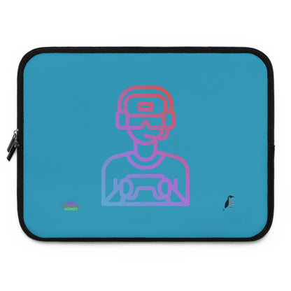 Laptop Sleeve: Gaming Turquoise