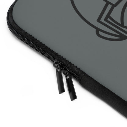 Laptop Sleeve: Football Dark Grey