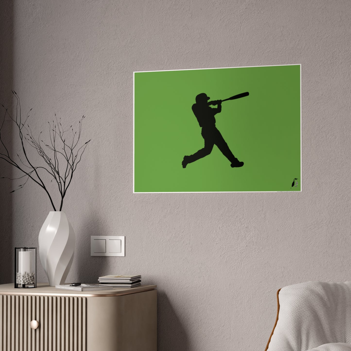 Gloss Posters: Baseball Green