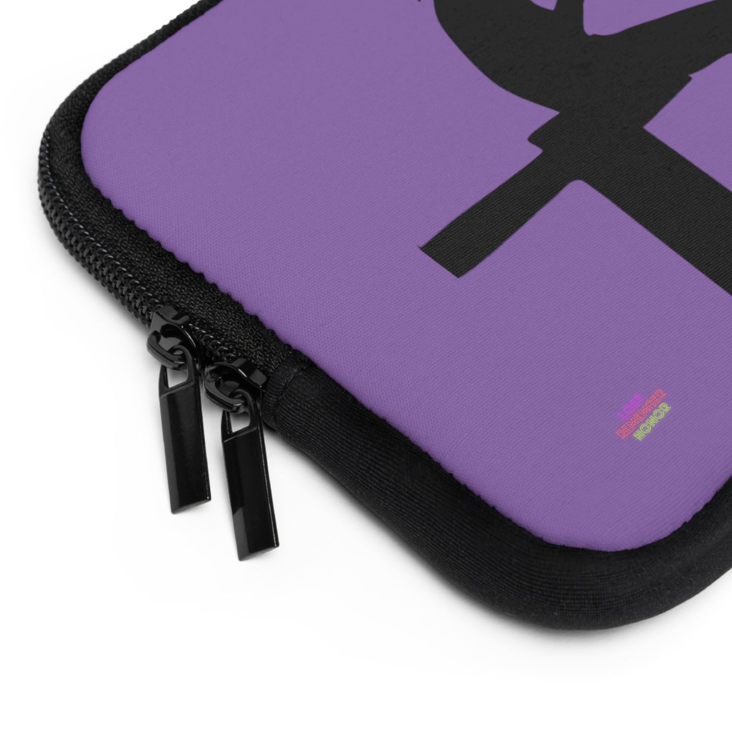 Laptop Sleeve: Fishing Lite Purple