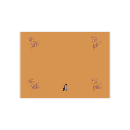 Post-it® Note Pads: Volleyball Lite Brown