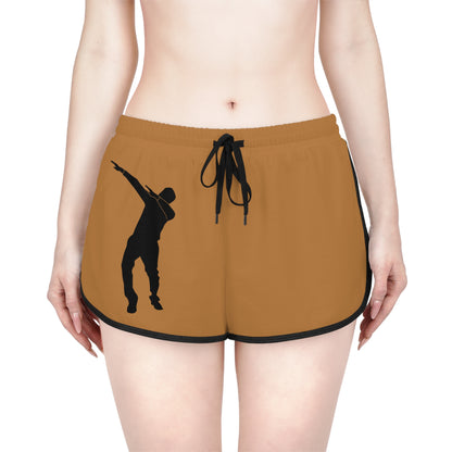 Women's Relaxed Shorts: Dance Lite Brown