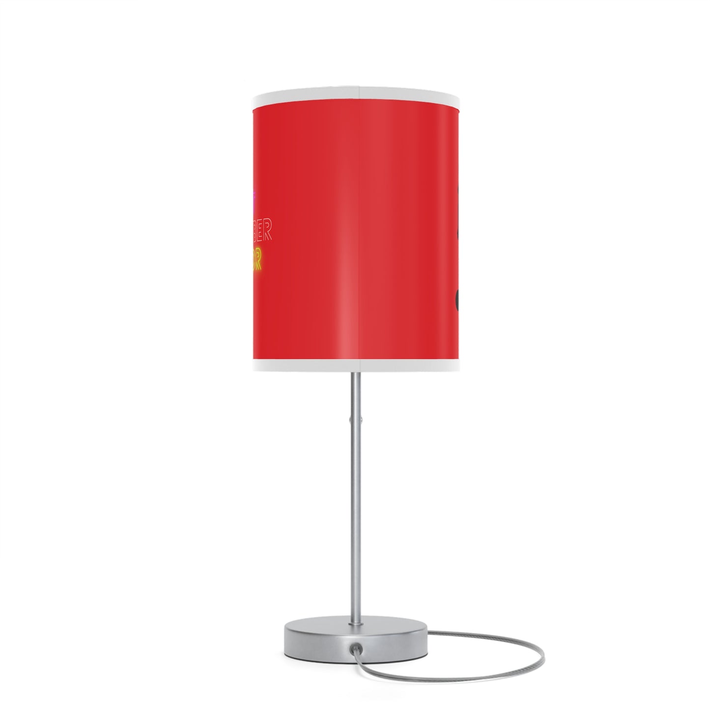 Lamp on a Stand, US|CA plug: Soccer Red