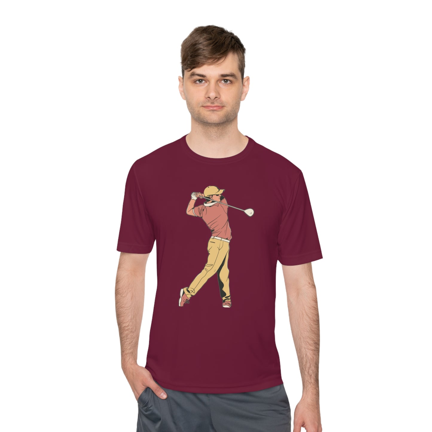 Moisture Wicking Tee: Golf #3