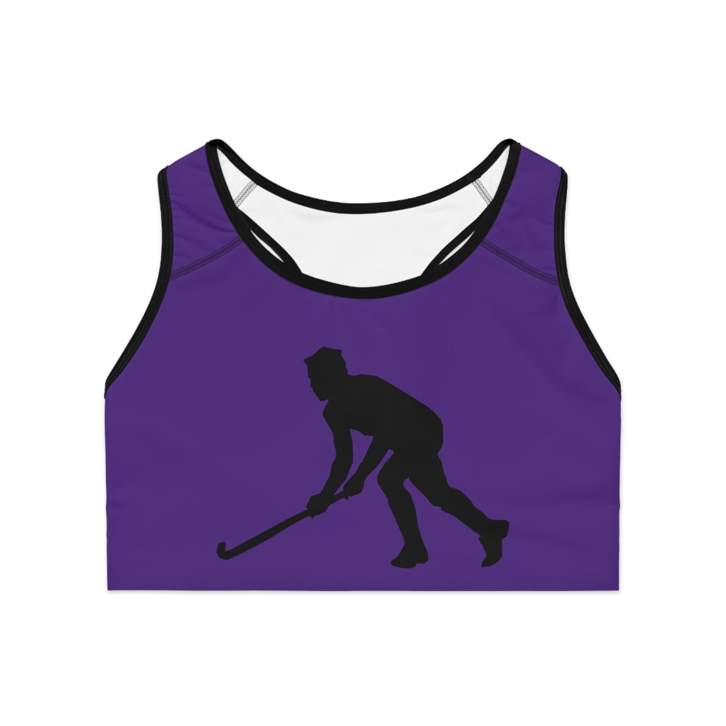 Sports Bra: Hockey Purple