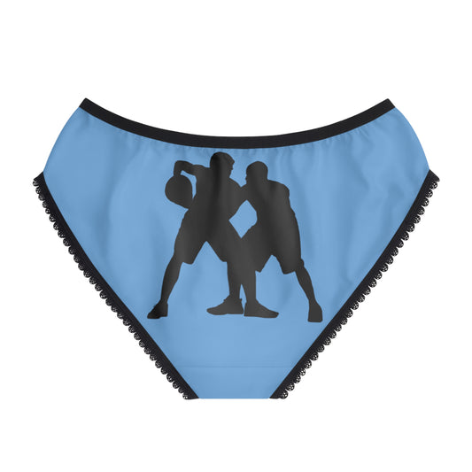 Women's Briefs: Basketball Lite Blue