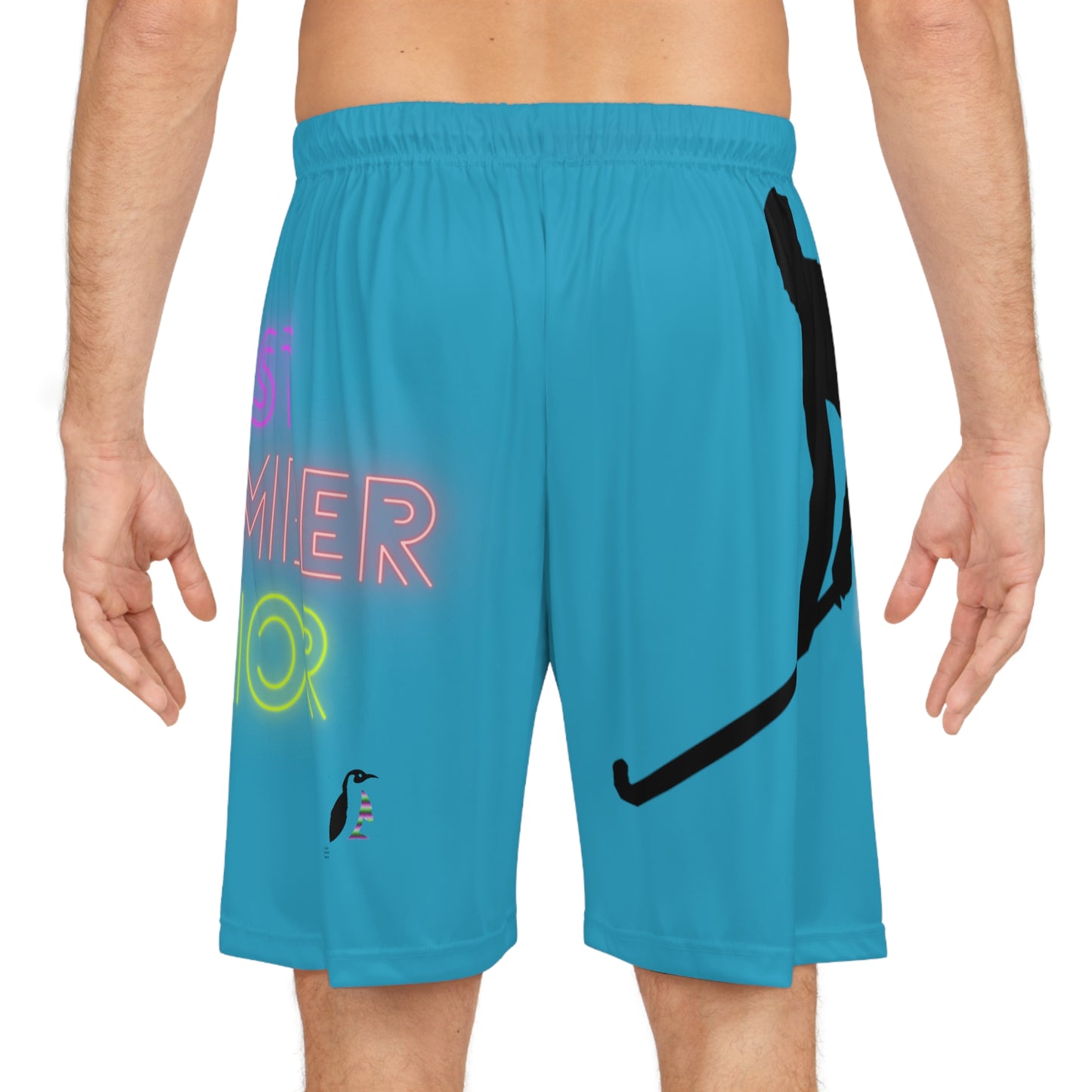 Basketball Shorts: Hockey Turquoise