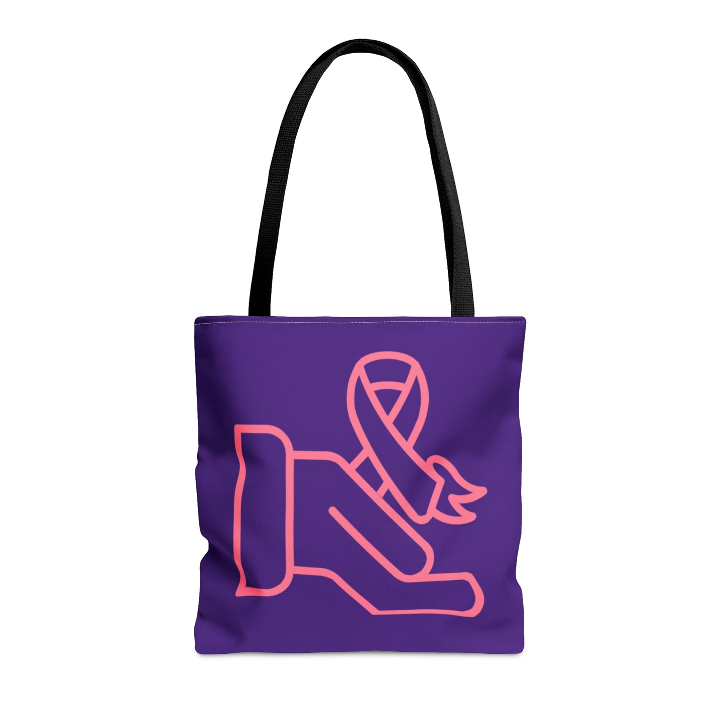 Tote Bag: Fight Cancer Purple